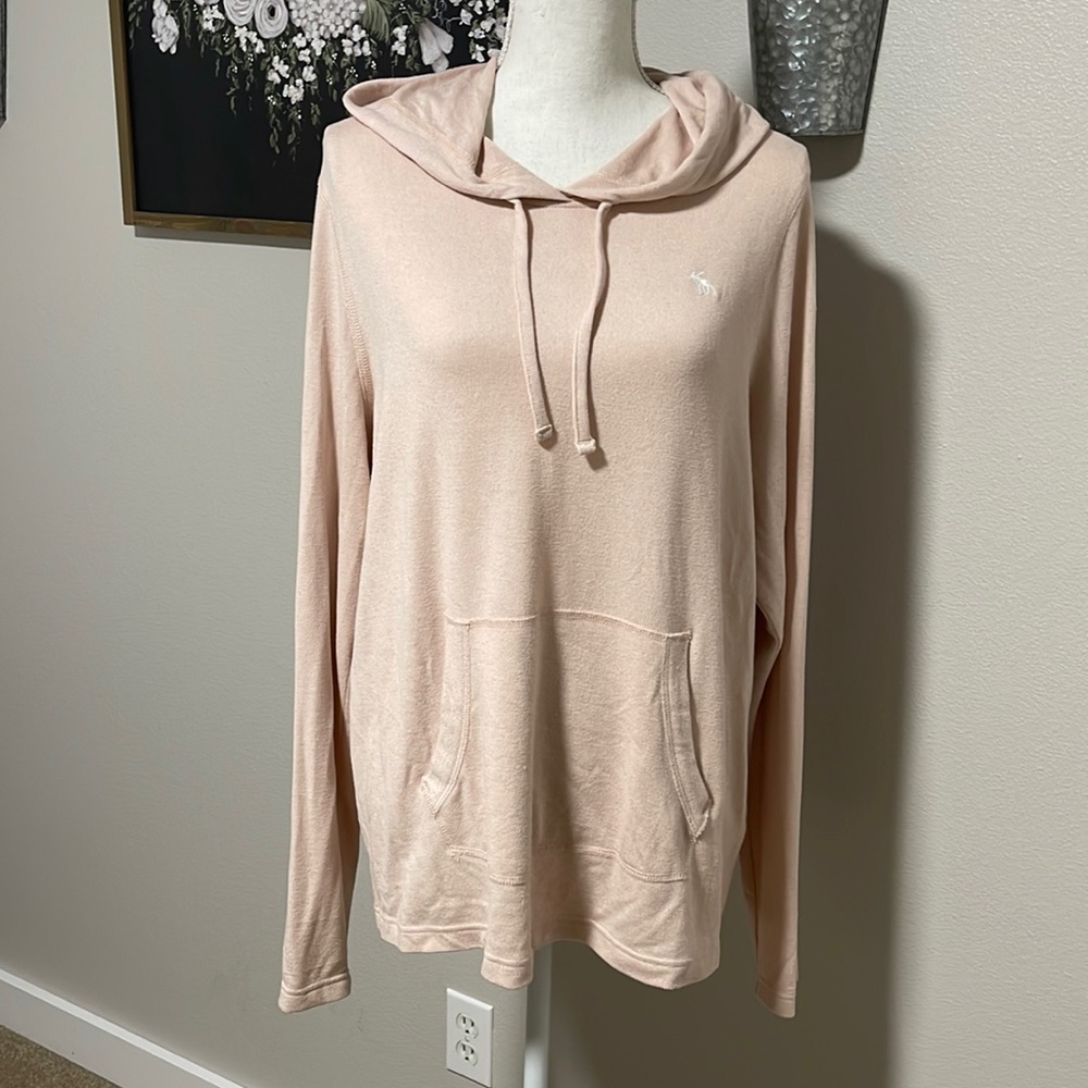 Abercrombie Light Pink Hoodie